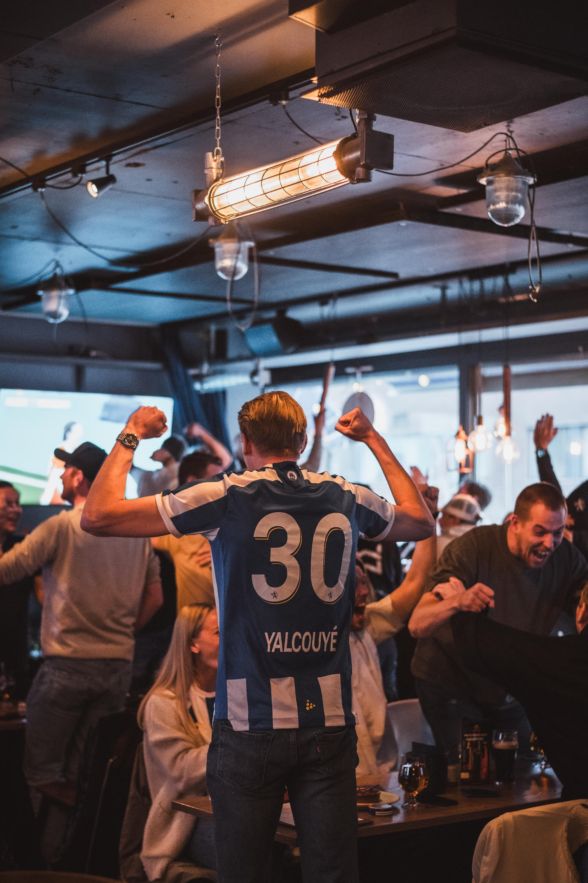 Gäster ser IFK Göteborg i eget bås på Olivedal